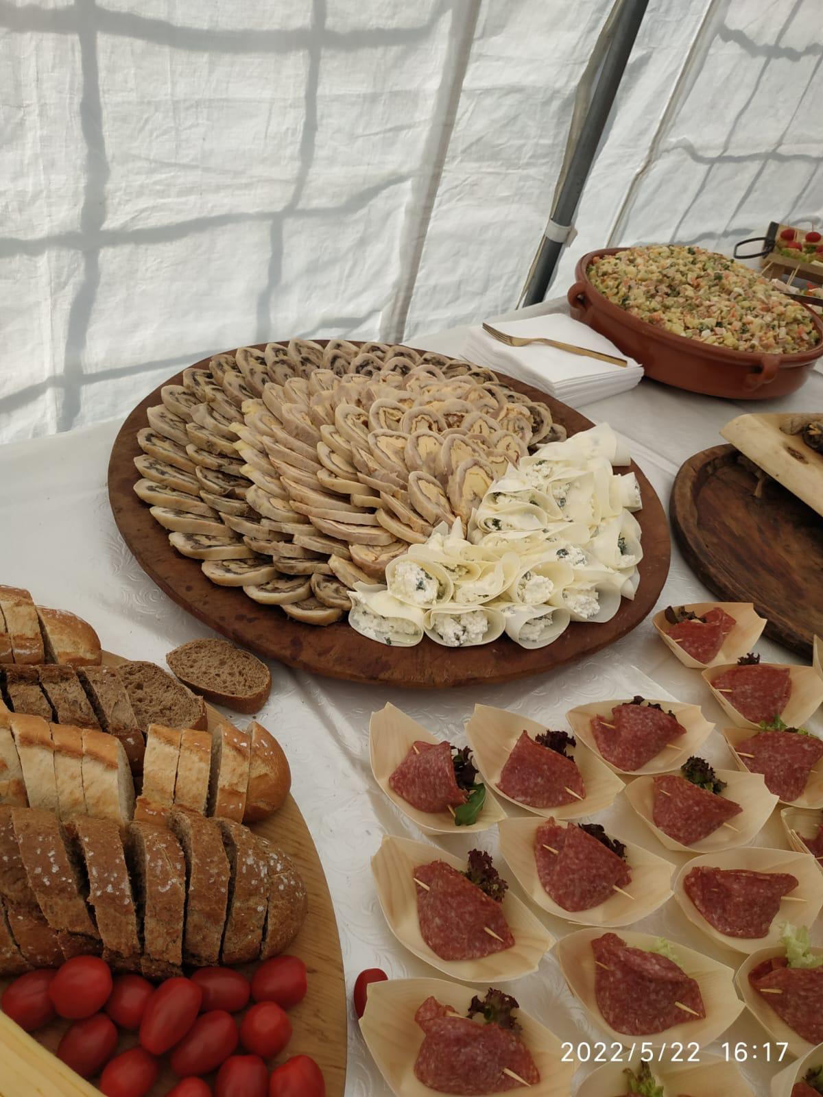 Hapjes voor een evenement